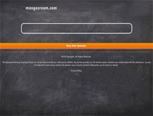 Tablet Screenshot of mangasream.com